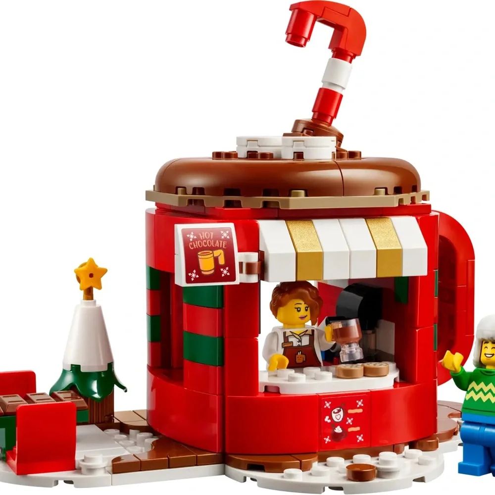 Lego Hot Chocolate Stand Set Lego 40776 Winter Village Holiday Christmas - NEW